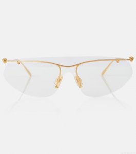 Bottega VenetaKnot shield sunglasses