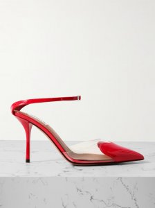 Cœur 90 PU and patent-leather pumps