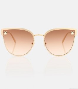 Cartier Eyewear CollectionPanthère de Cartier cat-eye sunglasses