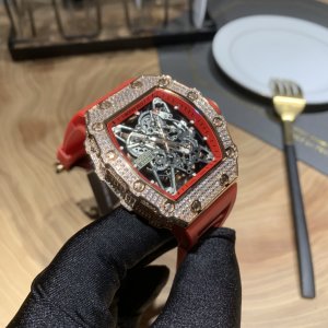 Richard Mille RM035-AMERICA5 Full Diamond-set Skeleton Watch