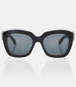 AlaïaLogo square sunglasses