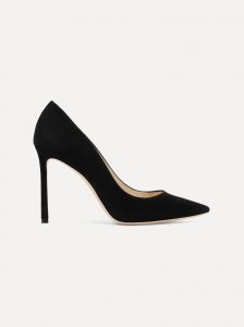 Romy 100 suede pumps