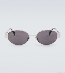 Celine EyewearTriomphe 01 oval sunglasses