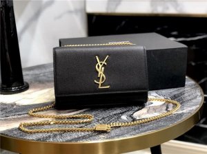 YSL Kate Small in Grain De Poudre Embossed Leather (Varied Colors)