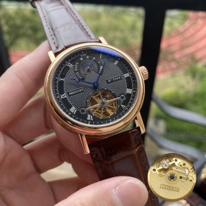 Breguet Day, Moon, and Stars Series Men’s Mechanical Wristwatch