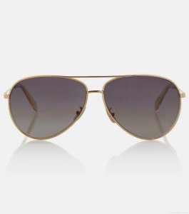 Celine EyewearAviator sunglasses with leather pouch