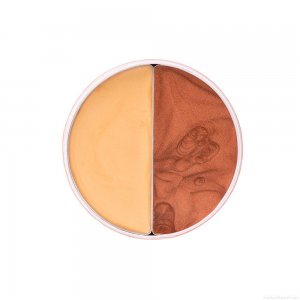 Blush e Iluminador Multifuncional Duo Care Natural Beauty Crystal & Gold 10 g