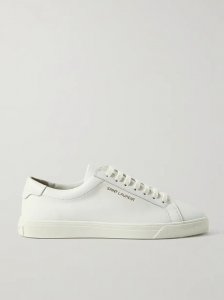 Andy logo-print leather sneakers