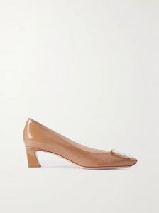 Trompette patent-leather pumps