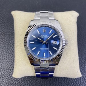 Rolex Datejust 41 Series, Classic Blue Dial Edition