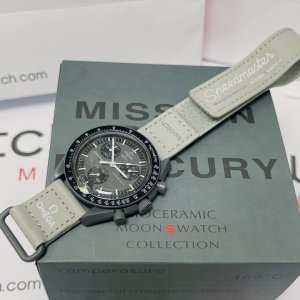 Omega x Swatch Collaboration Velcro Strap Collection Moonswatch