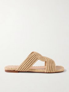 Prado raffia slides