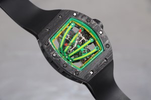 Richard Mille RM59-01 Carbon Fiber Collection Tourbillon Green Lizard Watch