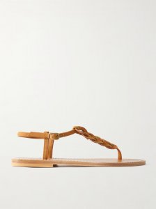 Lemovis woven suede sandals