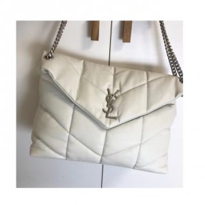 YSL LOULOU Puffer Medium Bag (Varied Colors)