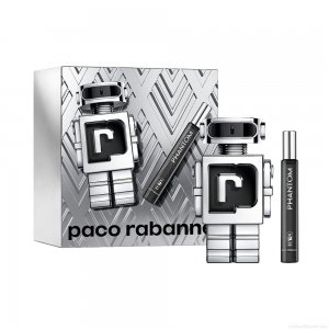 Kit Perfume Paco Rabanne Phantom Eau de Toilette Masculino 100 ml + Miniatura 10 ml