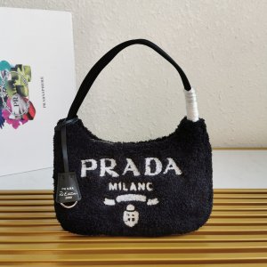 PRADA HANDBAG TOTE black