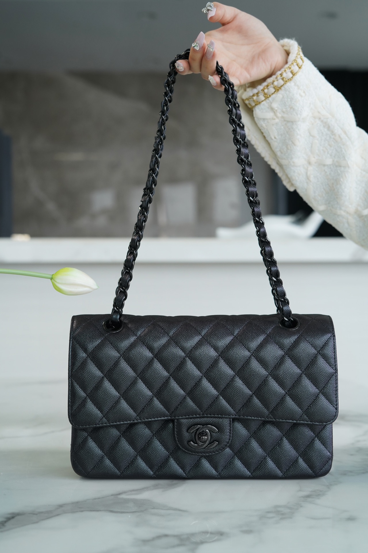 CHANEL HANDBAG black