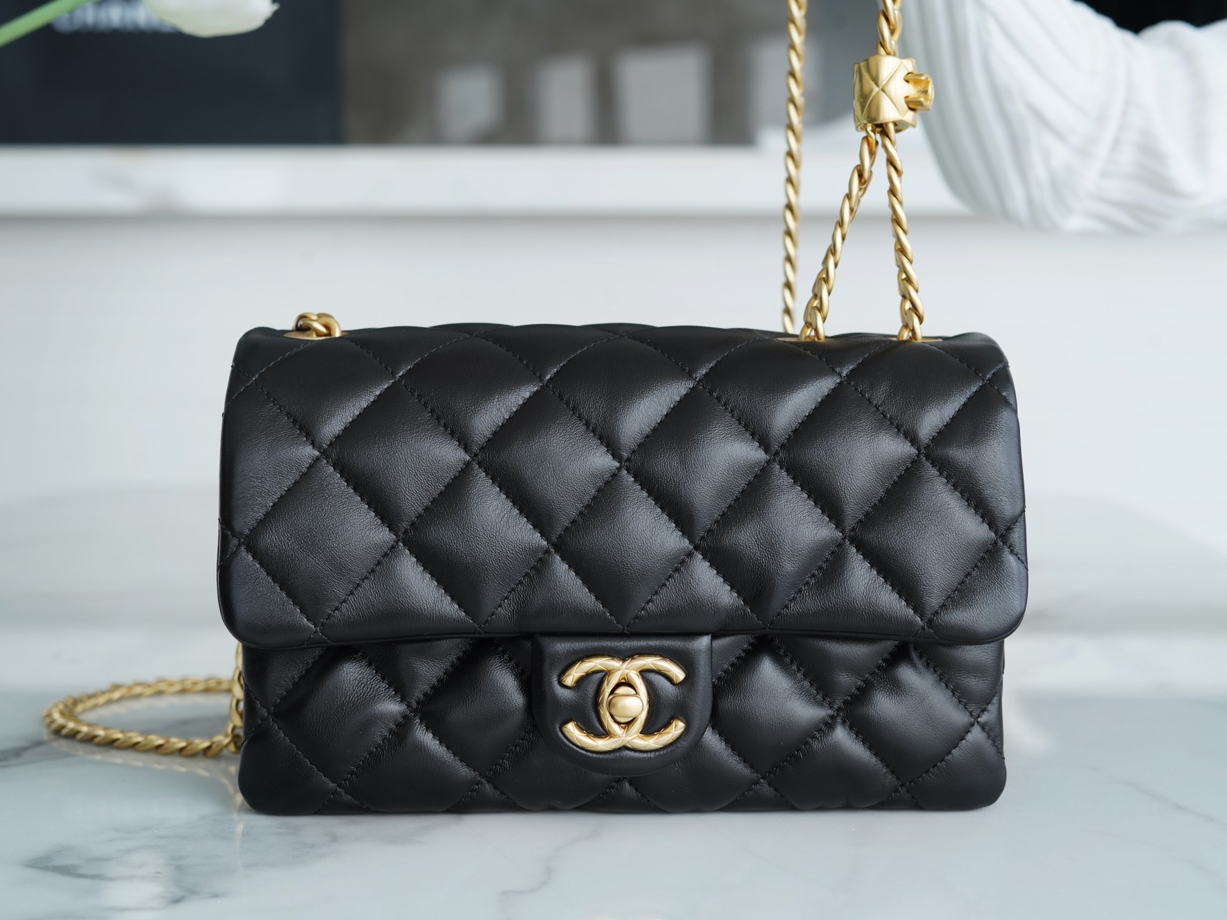 CHANEL HANDBAG black