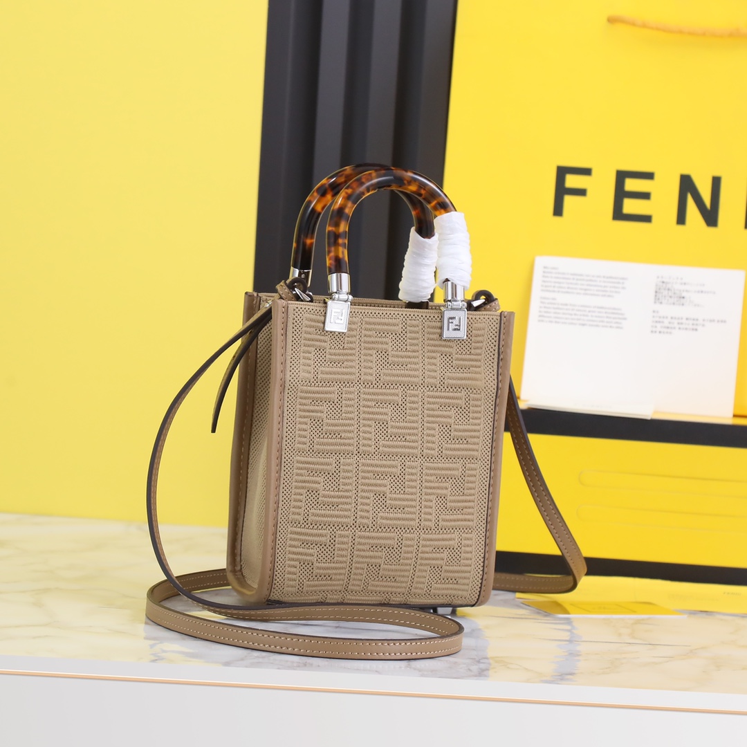 FENDI HANDBAG khaki