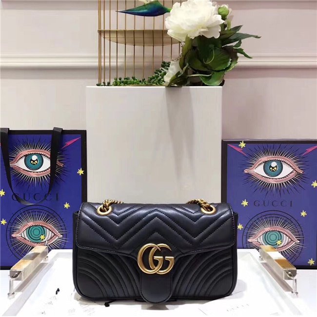 Gucci GG Marmont Matelasse Small Shoulder Bag (Varied Colors)