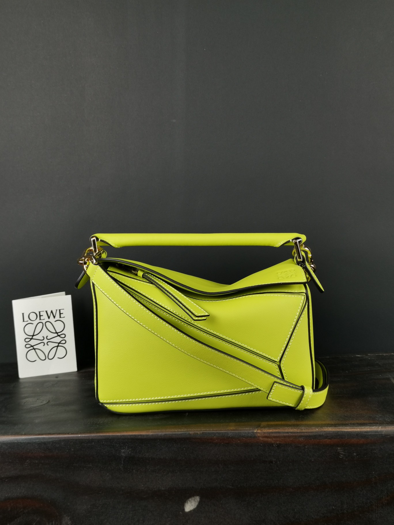 LOEWE HANDBAG green