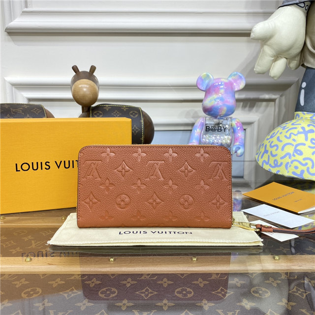 Louis Vuitton Zippy Wallet Cognac Brown