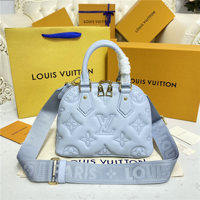 Louis Vuitton Alma BB Blue Glacier