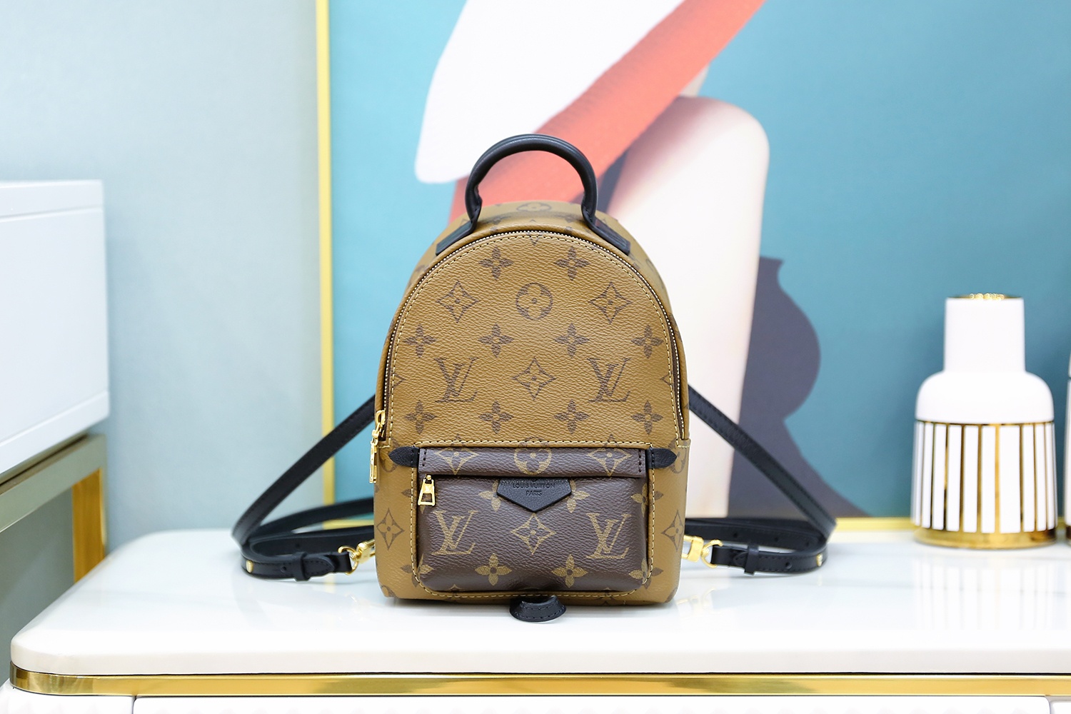 LOUIS VUITTON backpack monogram