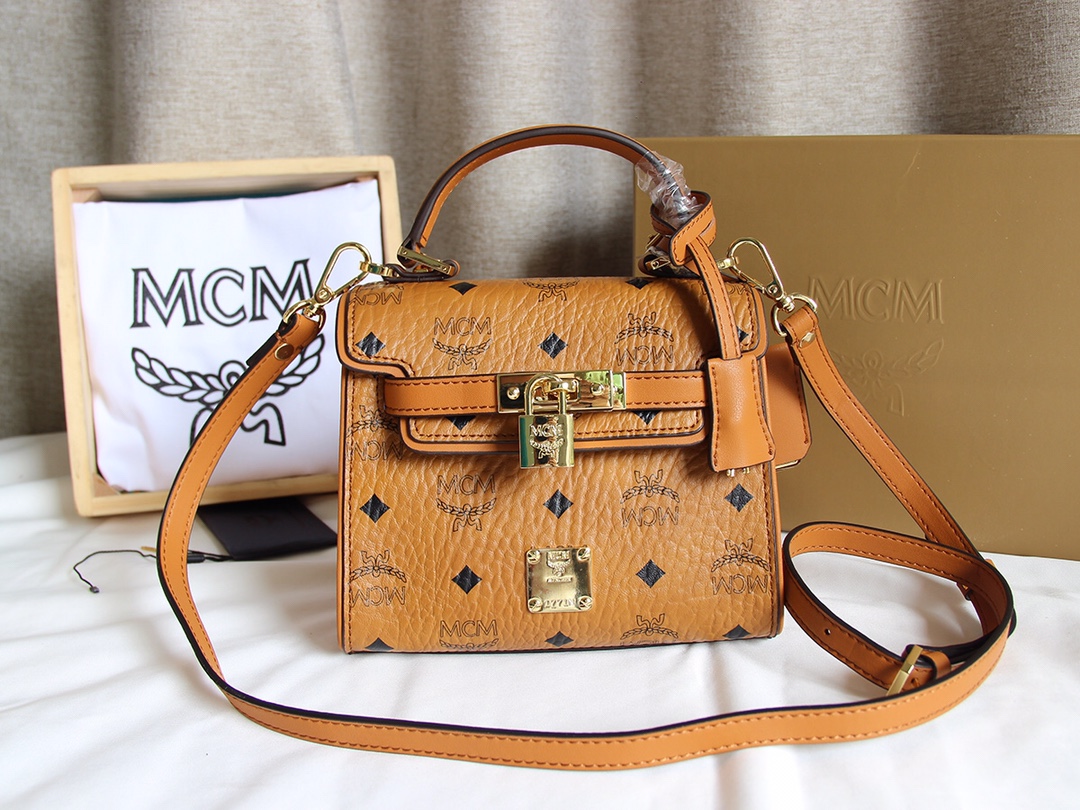 MCM WORLDWIDE handbag yellow