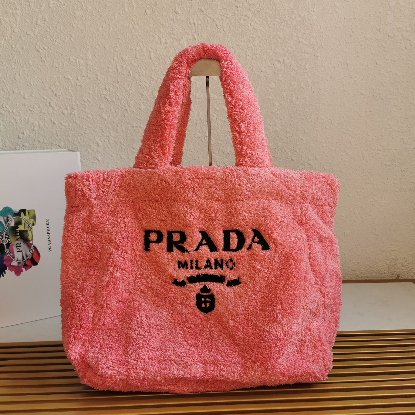 PRADA HANDBAG TOTE pink