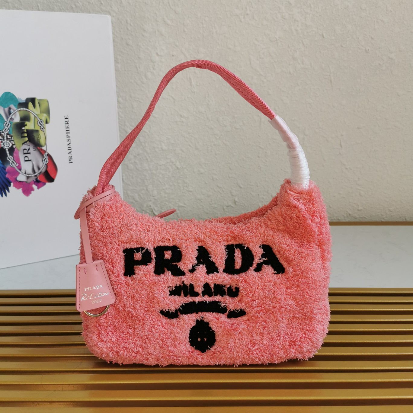 PRADA HANDBAG TOTE pink