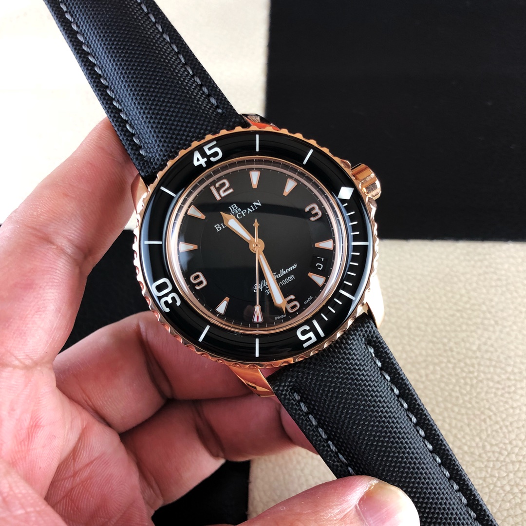 Blancpain Fifty Fathoms series wristwatch