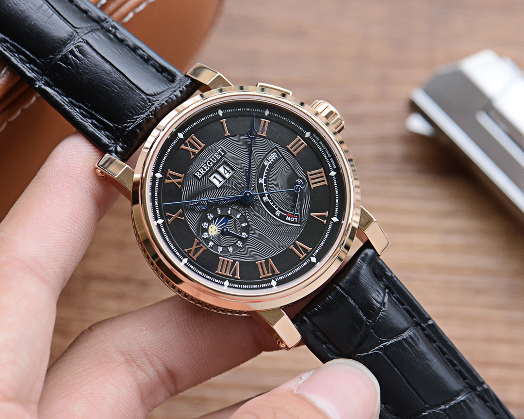 Breguet Day, Moon, and Stars Series Men’s Mechanical Wristwatch