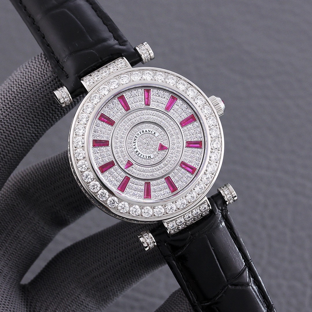 Franck Muller DOUBLE MYSTERY 42 Series Multi-Diamond Version