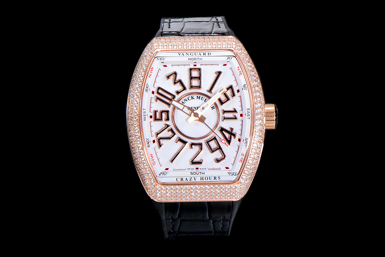 Franck Muller VANGUARD series V 45 T GR CS SQT BR (NR) watch