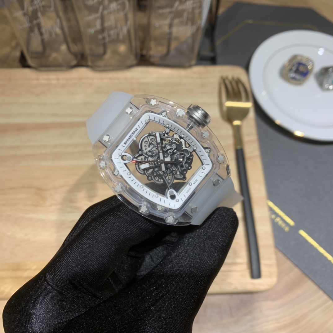 Richard Mille AET X RM055 Limited Edition Watch with Transparent Crystal Version