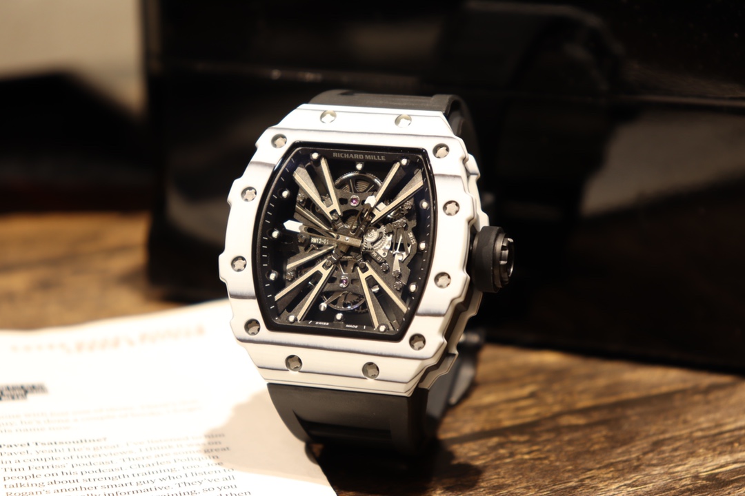 Richard Mille RM12-01 Openwork Tourbillon Streamlined Watch