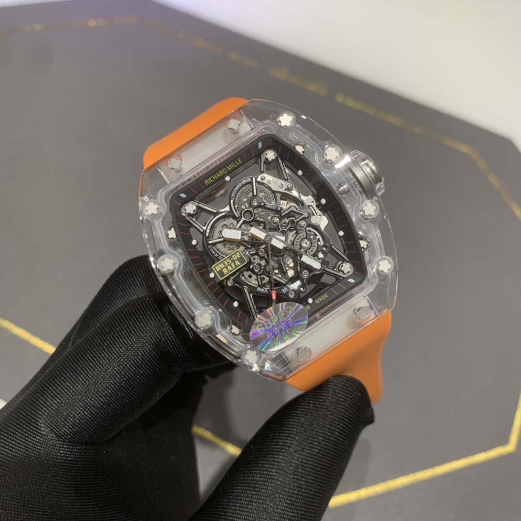 Richard Mille RM035-02 Transparent Crystal Limited Edition Watch