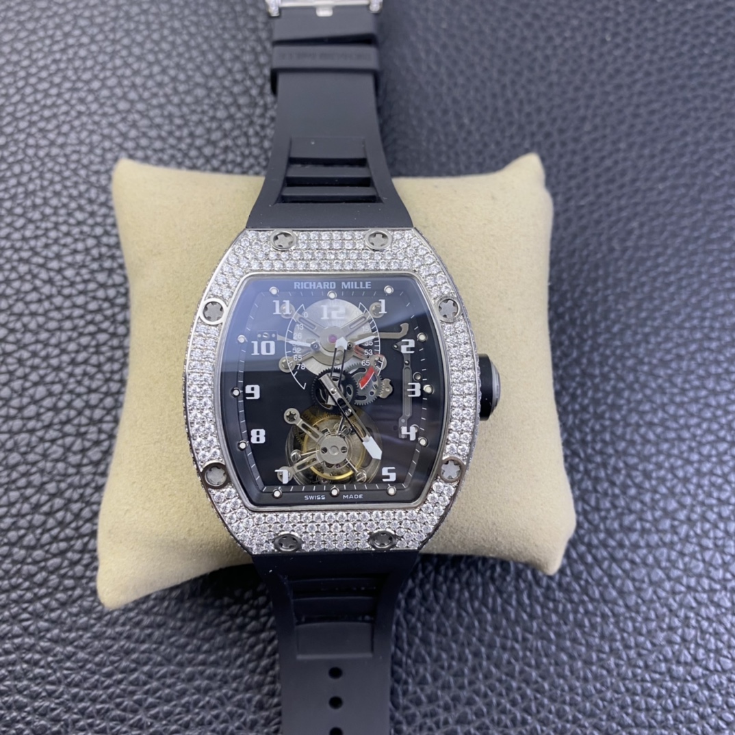 RICHARD MILLE Men’s Collection RM 001 Mozambique Full Diamond Watch