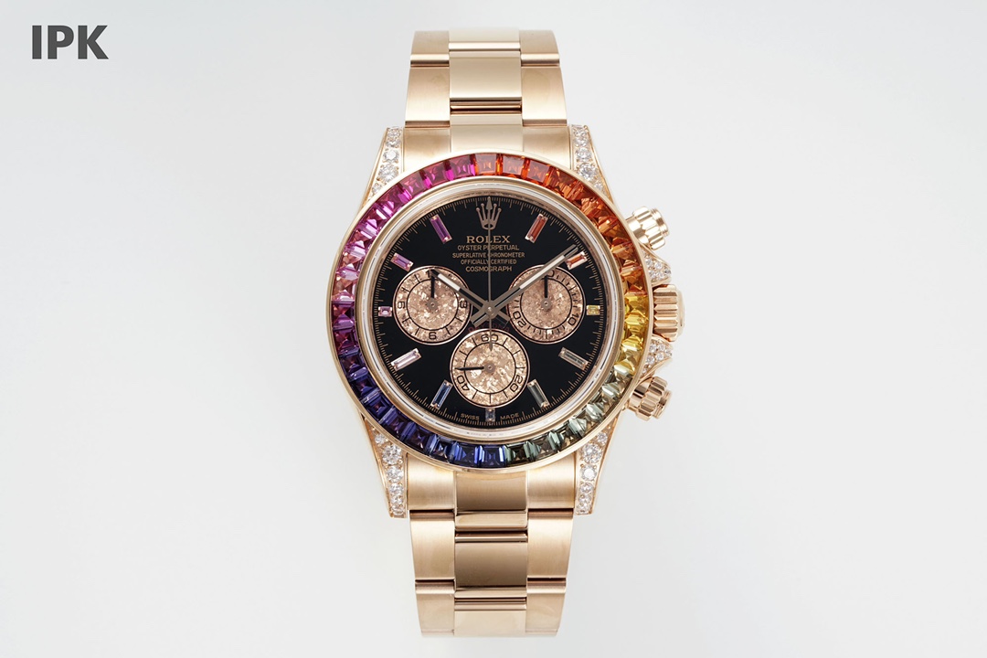 Rolex Rainbow Daytona Diamond-Set 4130 Movement Edition