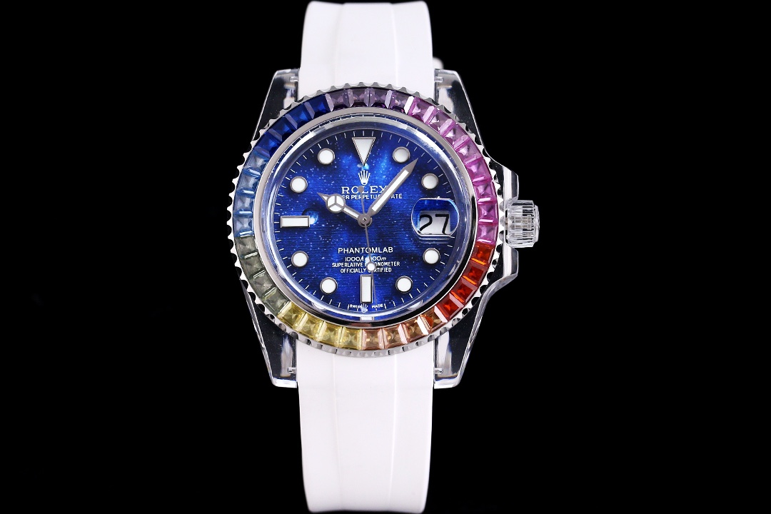 Rolex Phantomlab Glass Crystal Series.