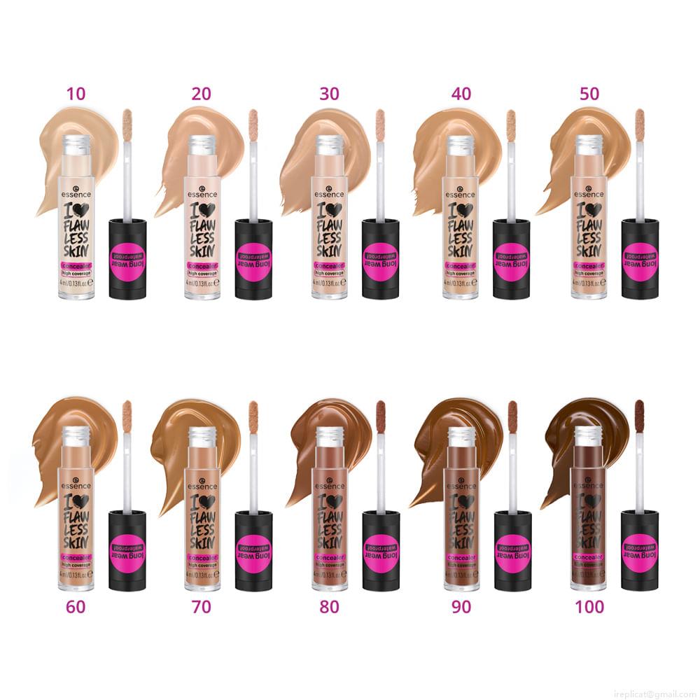 Corretivo Líquido I Love Flawless Skin Essence 10 Light Porcelain 4 ml