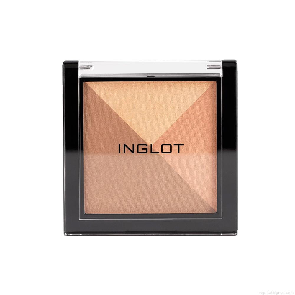 Pó Iluminador e Bronzeador Inglot Multicolour System 12 8,8 g