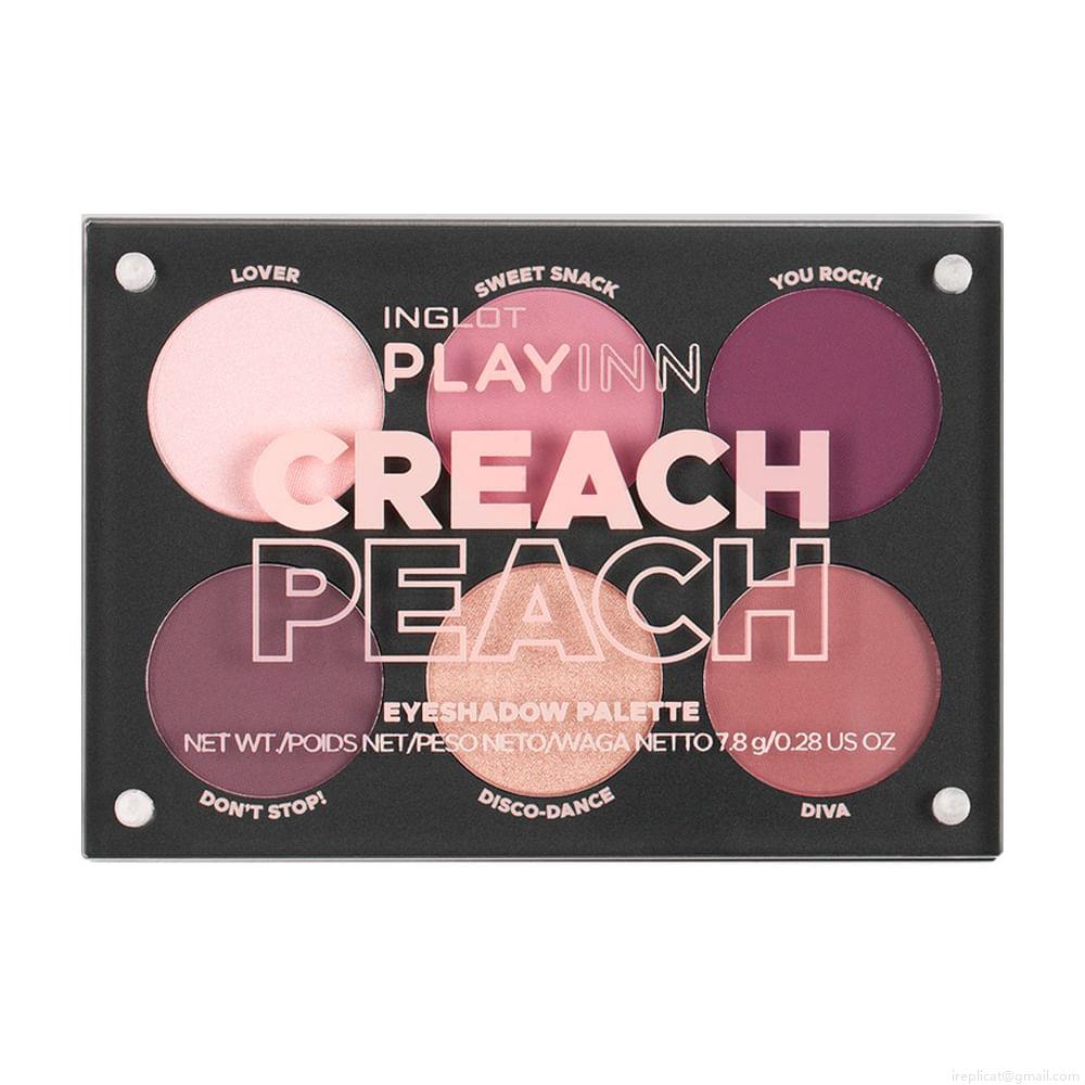 Paleta De Sombras Inglot Playinn Creach Peach 8,4 g