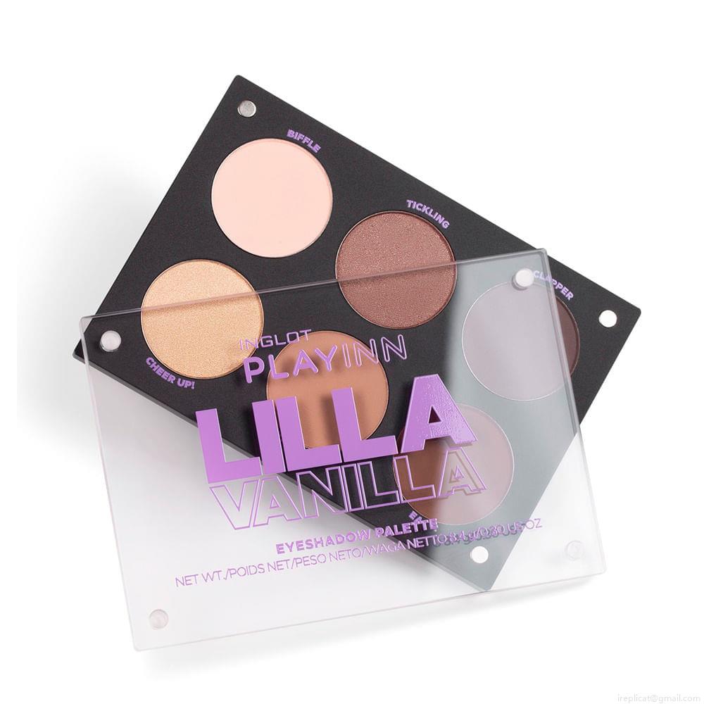 Paleta De Sombras Inglot Playinn Lilla Vanilla 8,4 g