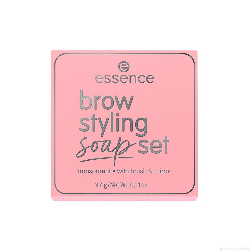 Cera Modeladora para Sobrancelha Essence Brow Styling Soap Set Transparente 3,4 g