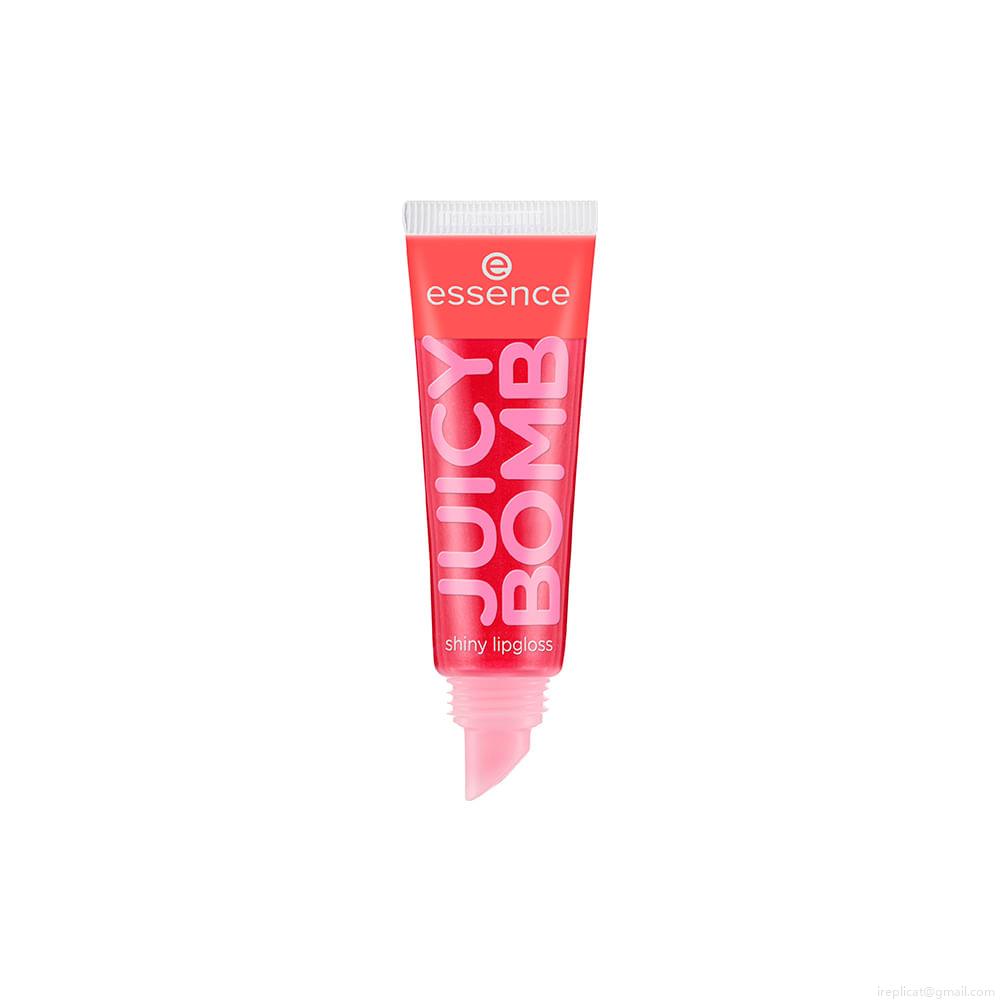 Gloss Labial Líquido Cintilante Essence Juicy Bomb 104 Poppin' Pomegranate 10 ml