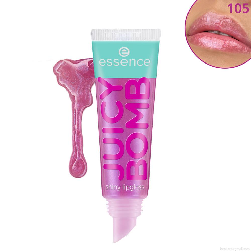 Gloss Labial Líquido Cintilante Essence Juicy Bomb 105 Bouncy Bubblegum 10 ml