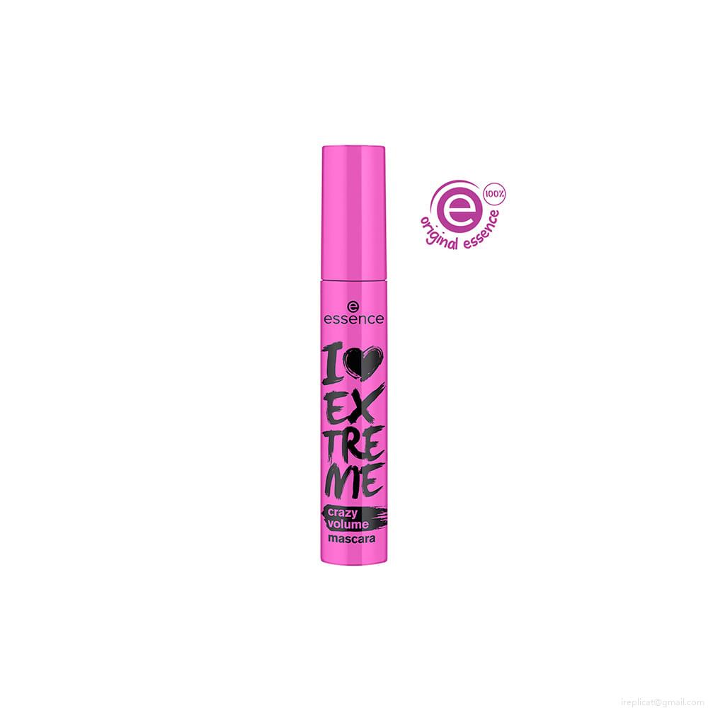 Máscara para Cílios de Volume Essence I Love Extreme Crazy Volume Preto 12 ml